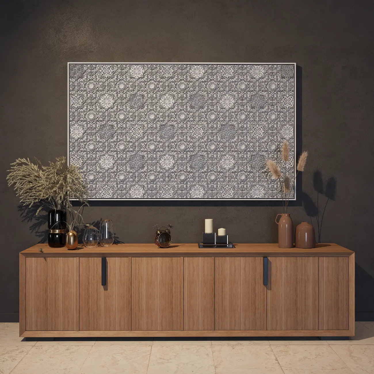 TV Room WALL SCULPTURE - Andalusia