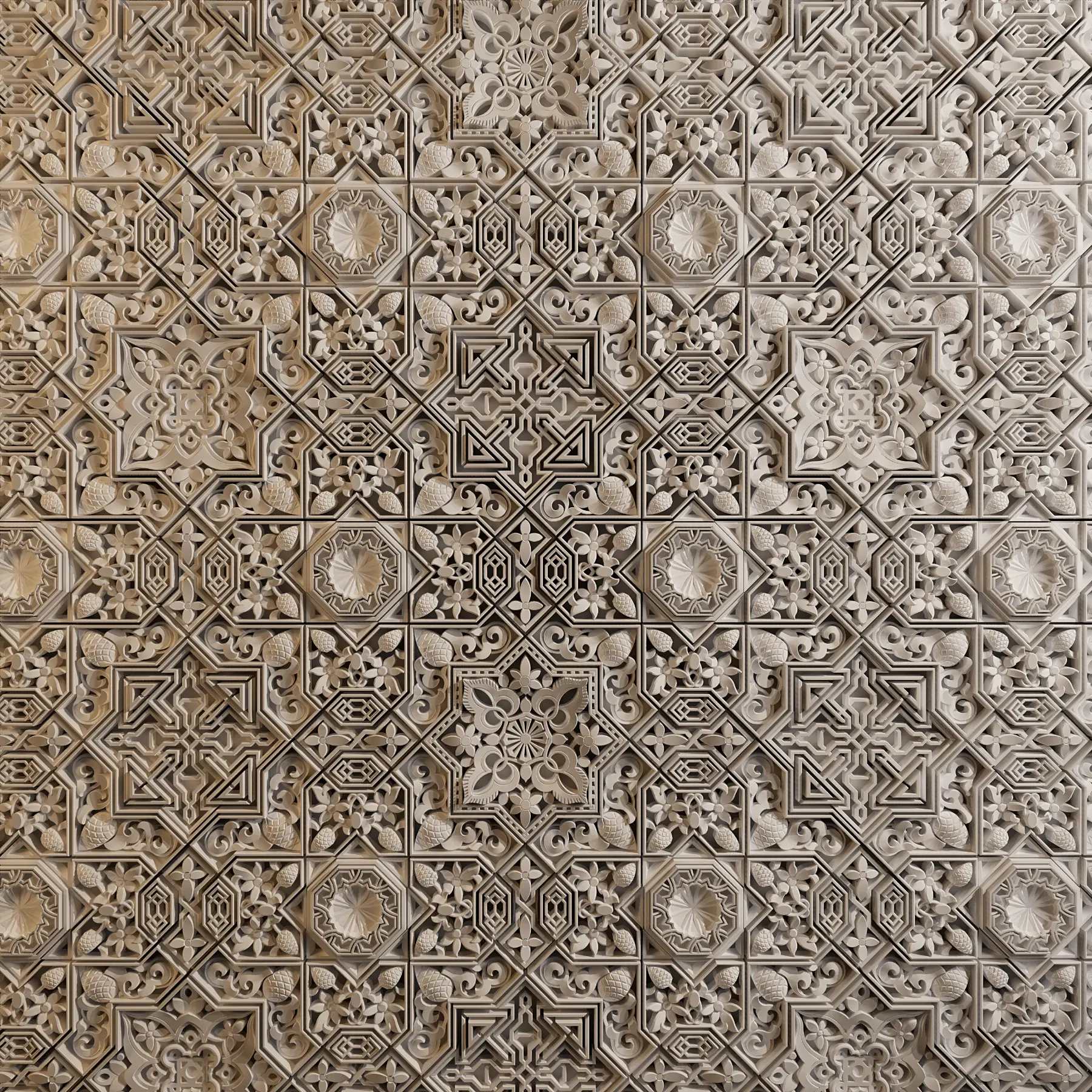 Andalusian art - Alhambra art reproduction-Andalusia