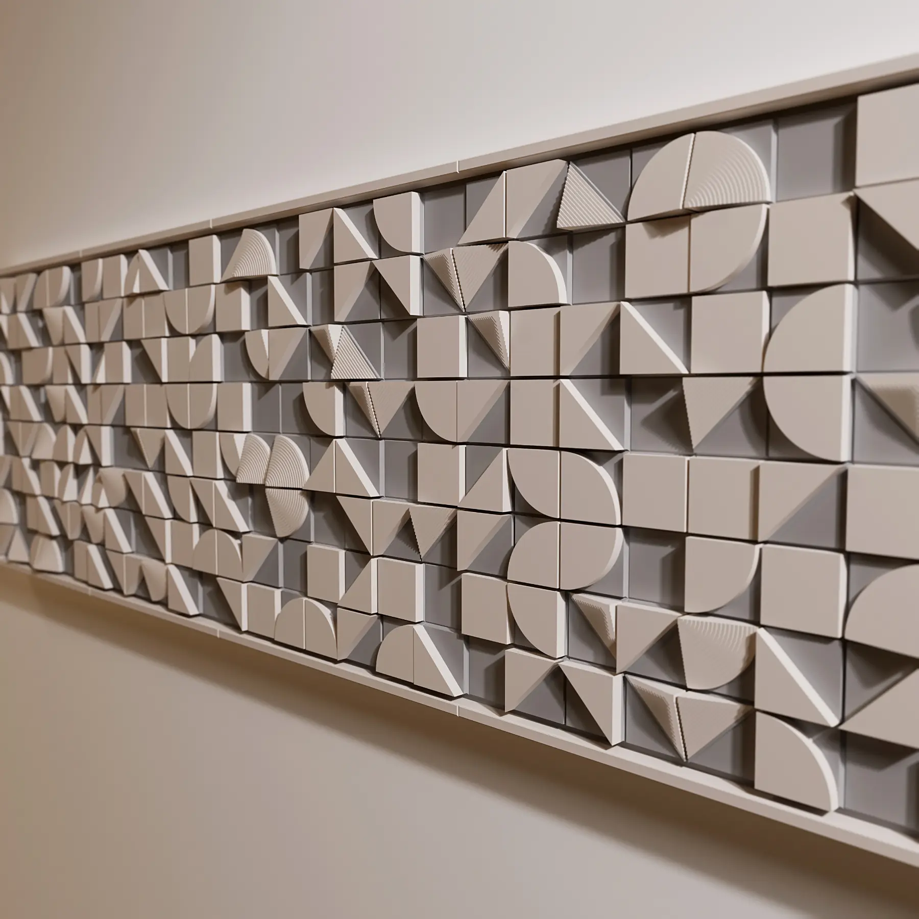 Mid Century modern wall sculpture - Custom made - Eclipse
